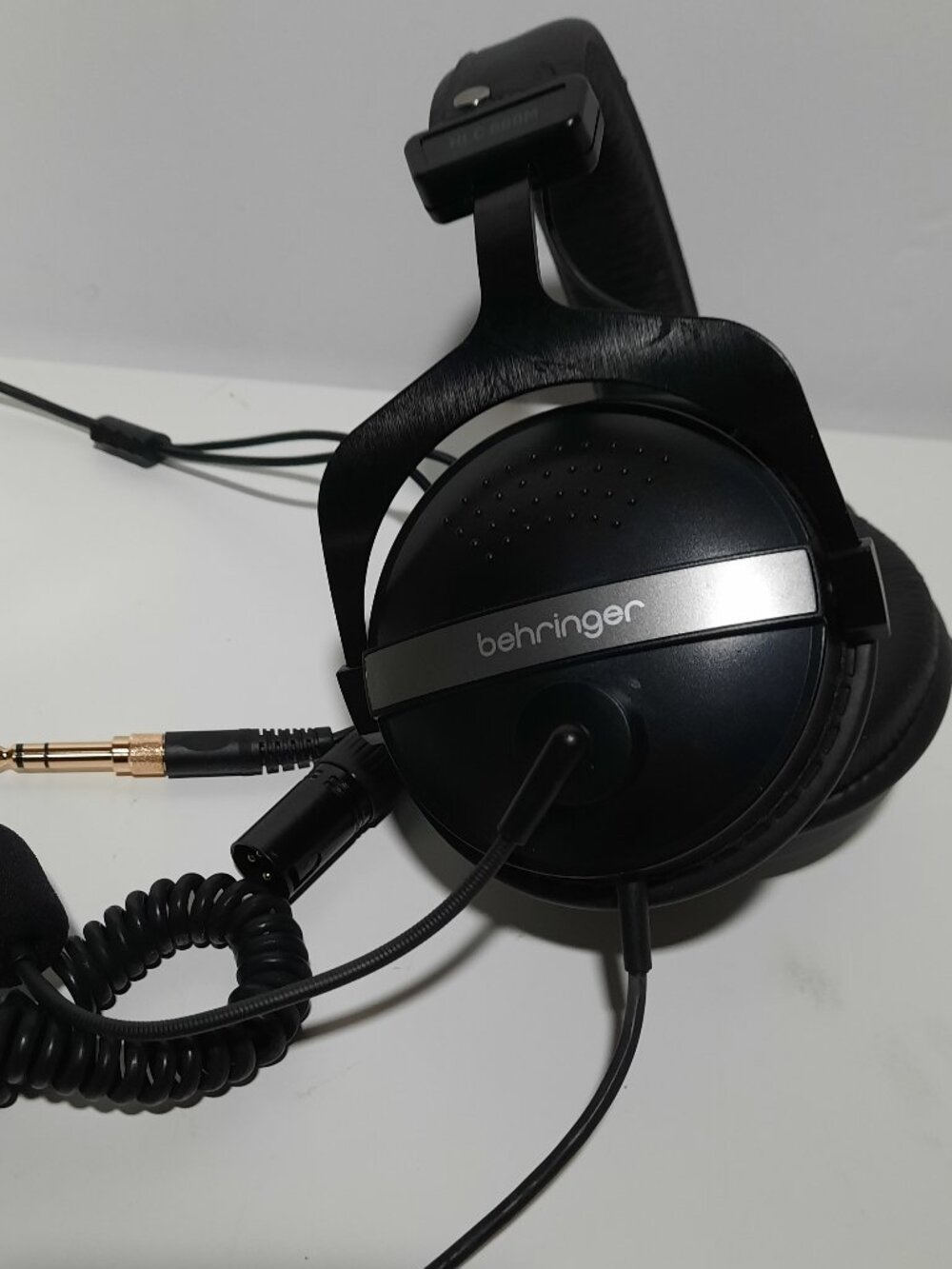 Behringer HLC 660M Over Ear Broadcast Headset Microphone XLR 1/4" Connectors